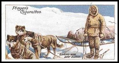 6 Eskimo with dog sledge